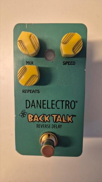 Danelectro Back Talk reverse delay beschikbaar voor biedingen