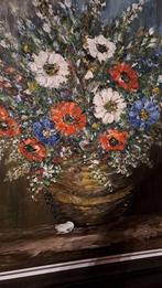 Schilderij bloemen, Antiek en Kunst, Ophalen