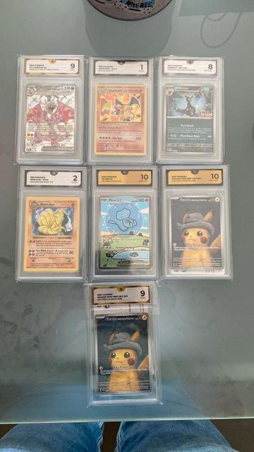 Cartes Pokémon classées 