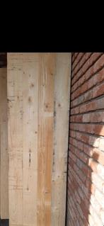 Planches de bois brut 80 disponible, Bricolage & Construction, Utilisé, Enlèvement ou Envoi