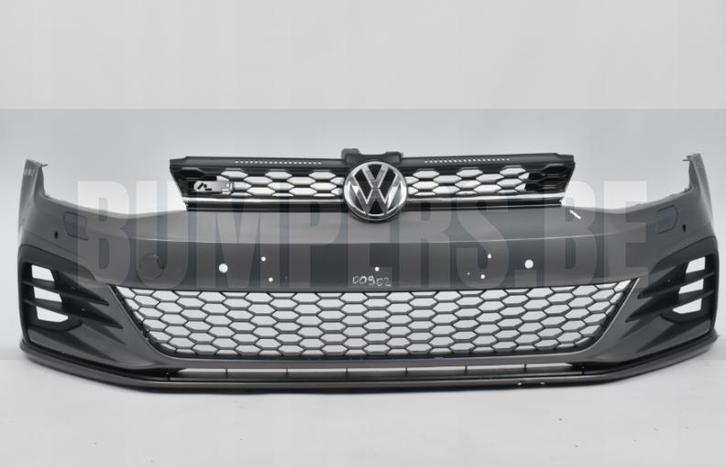 Bumper VOLKSWAGEN GOLF 7 GTD FACELIFT 2017- 4XPDC Voorbumper, Auto-onderdelen, Carrosserie, Bumper, Voor, Gebruikt, 6 maanden garantie