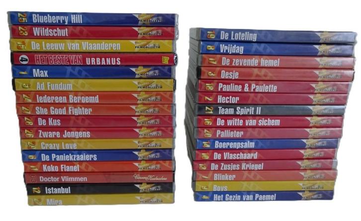30 DVD's van de Vlaamse filmcollectie, Cd's en Dvd's, Dvd's | Nederlandstalig, Zo goed als nieuw, Film, Overige genres, Alle leeftijden