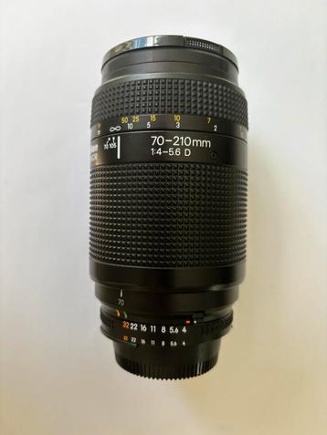 Nikon AF Nikkor 70-210 mm f/4-5.6 D-lens met doppen beschikbaar voor biedingen