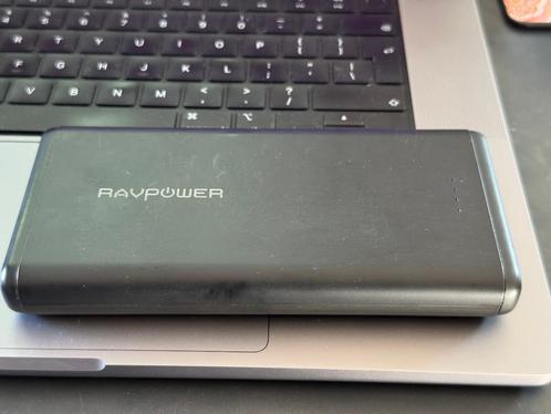 RAVPOWER Powerbank 20.000mAh/72Wh 3.4A output, Telecommunicatie, Powerbanks, Gebruikt, Ophalen of Verzenden