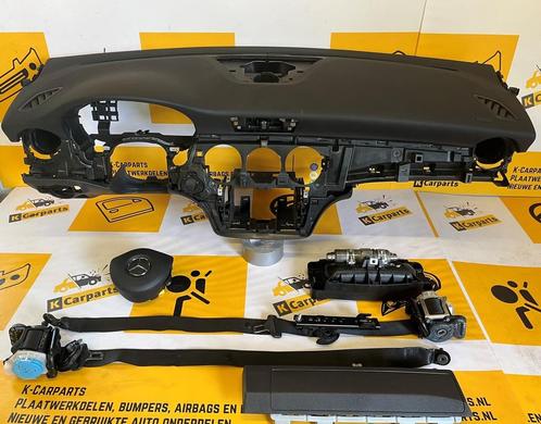 Airbagset Mercedes A Klasse W176 Dashboard Set 2012-2018, Auto-onderdelen, Overige Auto-onderdelen, Mercedes-Benz, Gebruikt