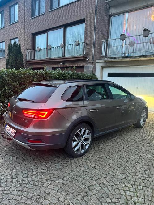 Seat leon 2.0tdi full option, Auto's, Seat, Particulier, Leon, Airconditioning, Diesel, Euro 6, Stadsauto, 5 deurs, Automaat, Bruin