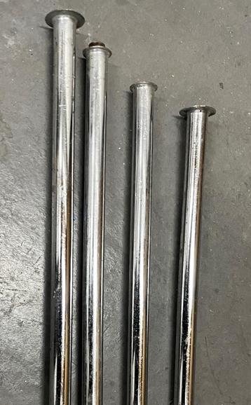 verchroomde buis diameter 10mm, voor aansluiting wc, wastafe beschikbaar voor biedingen
