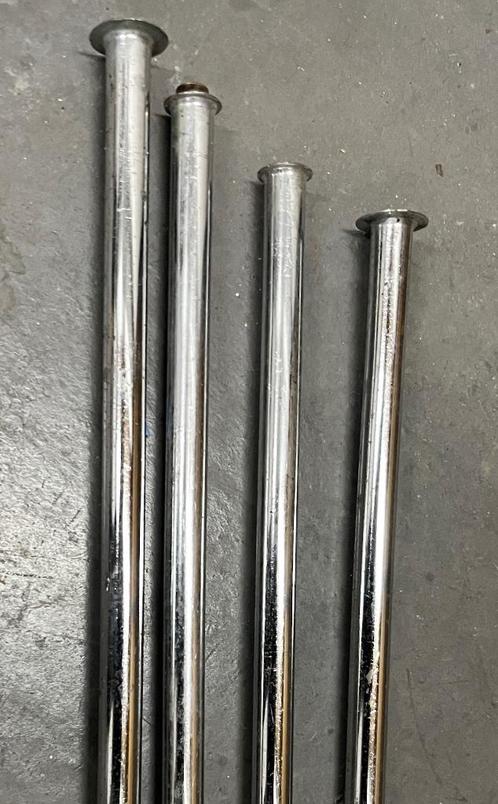 verchroomde buis diameter 10mm, voor aansluiting wc, wastafe, Doe-het-zelf en Bouw, Sanitair, Nieuw, Wastafel, Chroom, Koper, Ophalen of Verzenden