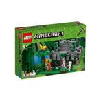 Lego Minecraft 21132 - Jungletempel (incl doos en boekjes), Kinderen en Baby's, Complete set, Lego, Zo goed als nieuw