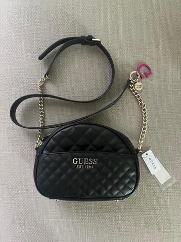 Mini Crossbody van Guess. Zwart