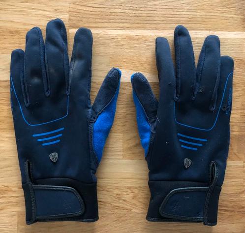handschoenen paardrijden Decathlon Fouganza Perf maat S blau, Dieren en Toebehoren, Paardrijkleding, Gebruikt, Overige typen, Overige soorten