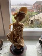 Beeldje chinese dame en kind -kunsthars, Ophalen, Gebruikt, Mens