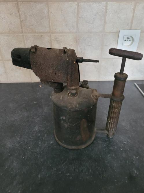Antieke gasbrander, Antiek en Kunst, Antiek | Gereedschap en Instrumenten, Ophalen of Verzenden