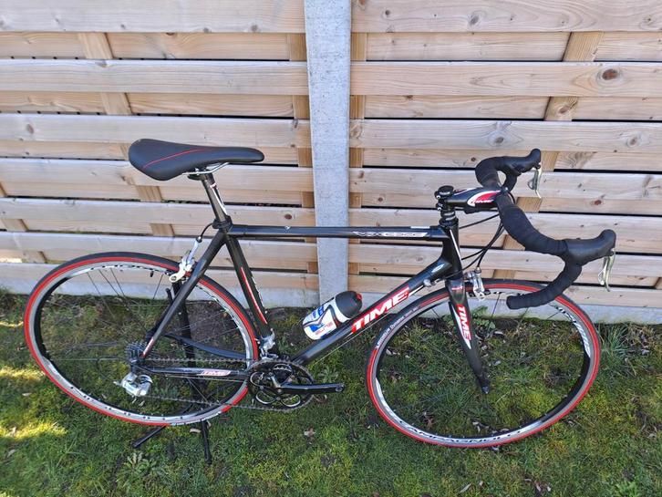 Full carbon TIME VX EDGE racefiets in mooi onderhouden staat, Fietsen en Brommers, Fietsen | Racefietsen, 28 inch, Carbon, 53 tot 57 cm