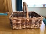Grote rieten korf 50 cm / 40cm, Mand, Ophalen of Verzenden, Zo goed als nieuw, Riet
