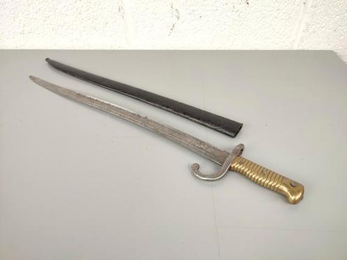 Franse Chassepot bajonet M1866, Verzamelen, Militaria | Algemeen, Ophalen of Verzenden