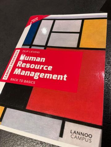 Filip Lievens - Human Resource Management beschikbaar voor biedingen
