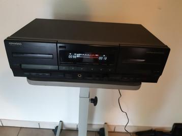 Kenwood KW-W4070 dubbel auto reverse cassettedeck gereviseer beschikbaar voor biedingen