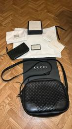 Gucci handtas en  pouch, Handtassen en Accessoires, Handtas, Zo goed als nieuw, Zwart, Ophalen