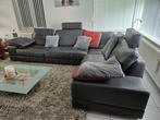 Hoeksalon leder, Huis en Inrichting, Ophalen, Gebruikt, Hoekbank, Leer