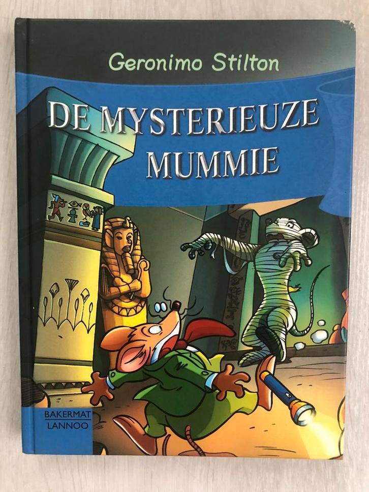 Geronimo Stilton - De mysterieuze mummie, Boeken, Kinderboeken | Jeugd | onder 10 jaar, Zo goed als nieuw, Ophalen of Verzenden