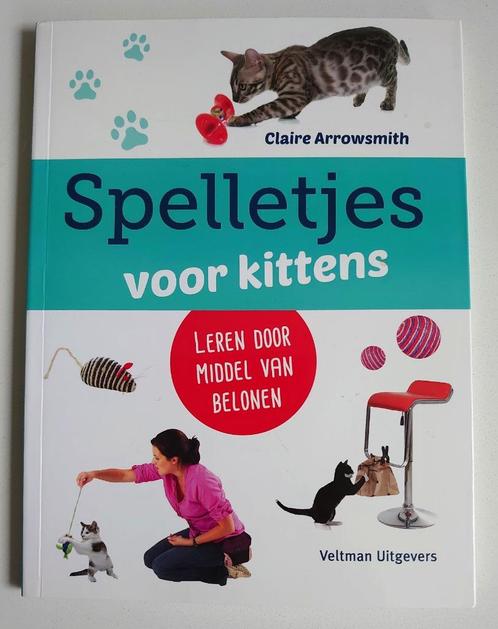 Spelletjes voor kittens - Claire Arrowsmith - NIEUW, Boeken, Dieren en Huisdieren, Nieuw, Katten, Ophalen of Verzenden