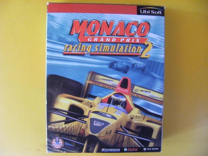 Jeu vidéo: Grand Prix de Monaco, Games en Spelcomputers, Games | Pc, Gebruikt, Simulatie, Ophalen of Verzenden