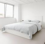 IKEA wit bed met matras, Huis en Inrichting, Slaapkamer | Bedden, Ophalen, Zo goed als nieuw