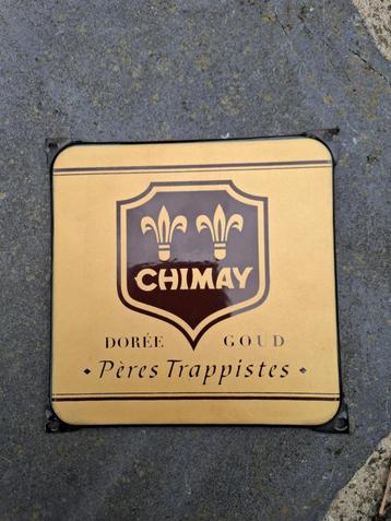 Klein geëmailleerd bord Chimay Dorée /Goud  beschikbaar voor biedingen
