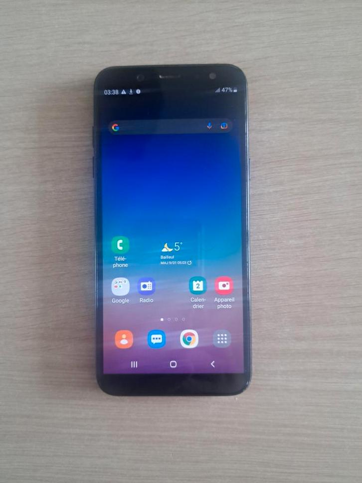 Samsung Galaxy A6 noir – Fonctionnel, Télécoms, Téléphonie mobile | Samsung, Noir