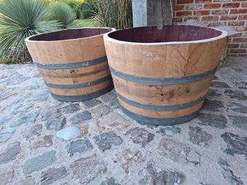 Halve Bordeaux wijnton 47.5cm x 70cm x 3cm dikte! KWALITEIT  beschikbaar voor biedingen