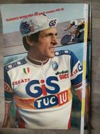 Wielerposter 1984 team gis tuc francesco moser, Verzenden, Zo goed als nieuw