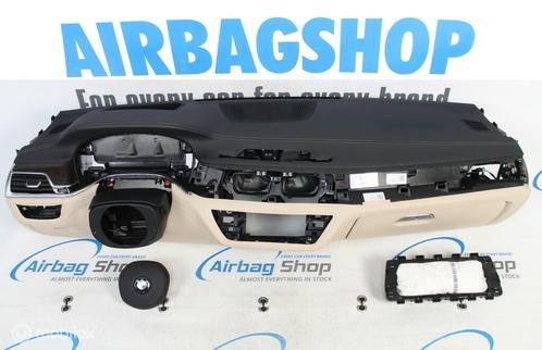 Airbag set Dashboard M leer beige stiksel HUD BMW 7 G11 G12, Auto-onderdelen, Dashboard en Schakelaars, Gebruikt, Ophalen of Verzenden