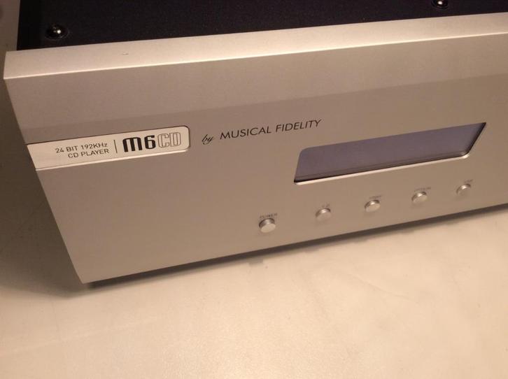 cd speler Musical fidelity M6CD silver, Audio, Tv en Foto, Cd-spelers, Gebruikt, Overige merken, Ophalen of Verzenden