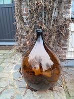 Grote Dame jeanne marron 65cm, Huis en Inrichting, Woonaccessoires | Vazen, Ophalen, Zo goed als nieuw