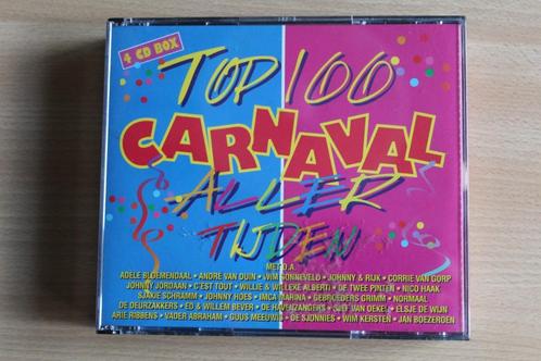 4cd-box Top 100 Carnaval Aller Tijden, Cd's en Dvd's, Cd's | Verzamelalbums, Ophalen