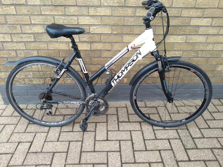 damesfiets - thompson, Fietsen en Brommers, Fietsen | Dames | Damesfietsen, Gebruikt, Overige merken, Versnellingen, Ophalen