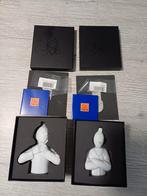 Porseleinen buste van Kuifje, Verzamelen, Stripfiguren, Ophalen of Verzenden, Kuifje, Zo goed als nieuw, Beeldje of Figuurtje