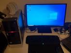 Full Setup + muis cadeau + 2 luidsprekers, Ophalen of Verzenden, Zo goed als nieuw, HD