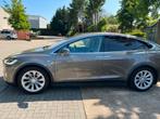 Tesla model X 90D free supercharging lifetime!, Auto's, Automaat, Model X, Bruin, Leder