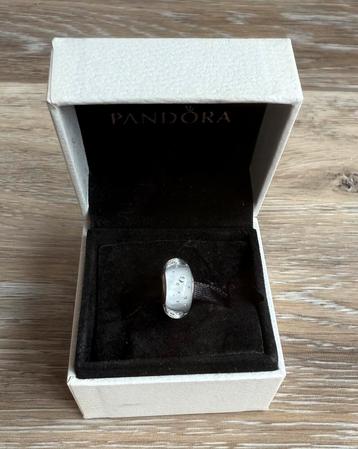 Murano Pandora Clear Effervescence, excellent état, 1 bracelet à breloques, Pandora, Comme neuf, Enlèvement
