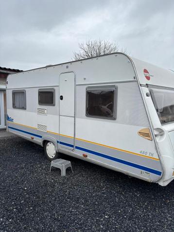 Burstner 6-persoons caravan