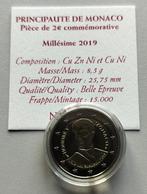 Monaco 2019 BE 2 euro troontoetreding. ZELDZAAM. Lees, Postzegels en Munten, Munten | Europa | Euromunten, Ophalen, Monaco, 2 euro