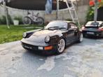 PORSCHE 911 (964) Turbo 3.6 Noir - BAD BOYS 1/18  PRIX : 49€, Solido, Voiture, Enlèvement ou Envoi, Neuf