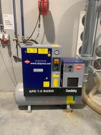 Compressor - schroefcompressor, Ophalen, Gebruikt, Geluidgedempt, 6 tot 10 bar