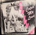 Fun Fun – Color My Love 12" Vinyl 45 RPM 1984 Italo Disco, Comme neuf, Italo Disco, 12 pouces, Enlèvement ou Envoi