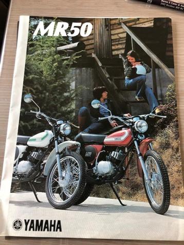 folder YAMAHA MR 50  ZELDZAAM !! beschikbaar voor biedingen