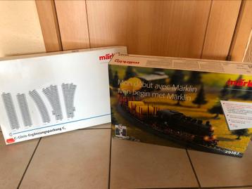 Marklin trein + uitbreiding sporen, Enlèvement, Utilisé