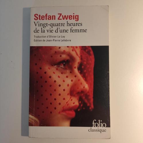 Vingt-quatre heures de la vie d'une femme, Boeken, Literatuur, Zo goed als nieuw, België, Ophalen of Verzenden