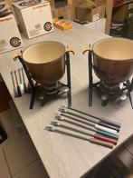 Noël : deux services à fondue Le Creuset, Enlèvement, Neuf, Bougie chauffe-plat, Service à fondue